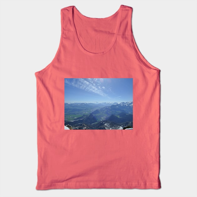 Alps 14 Tank Top by NorthTees